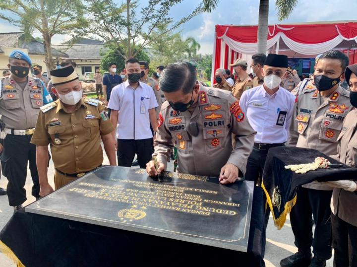 Berikan Pelayanan Prima, Kapolda Resmikan Gedung Pelayanan Satu Atap di Polres Lampung Timur